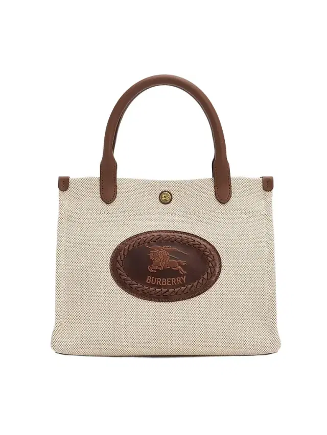 Burberry Women's EKD Mini Canvas Tote Bag