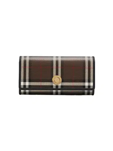 Burberry Women's Halton Check Cotton Wallet | Thumbnail 1