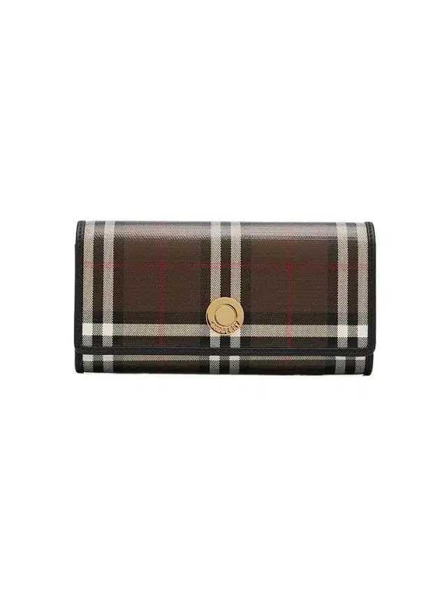 Burberry Women's Halton Check Cotton Wallet