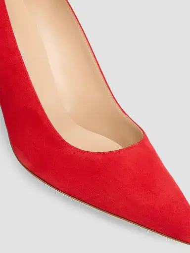 Manolo Blahnik Women's 70MM Suede Pumps | Thumbnail 5