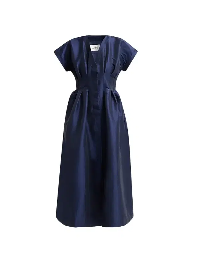 Kika Vargas Women's Tsige Taffeta A-Line Midi-Shirtdress