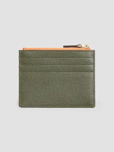Valentino Garavani Men's Stud Up Coin Purse and Cardholder in Nylon and Grainy Calfskin | Thumbnail 2 Valentino Garavani Men's Stud Up Coin Purse and Cardholder in Nylon and Grainy Calfskin | Thumbnail 2