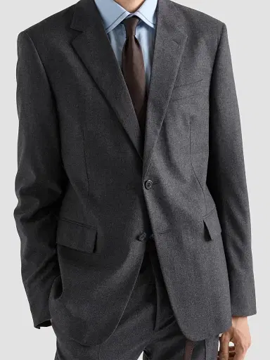 Prada Men's Single Breasted Cashmere Blend Suit | Thumbnail 3 Prada Men's Single Breasted Cashmere Blend Suit | Thumbnail 3