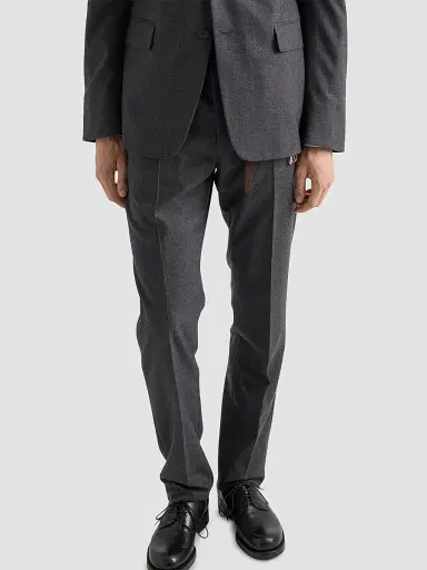 Prada Men's Single Breasted Cashmere Blend Suit | Thumbnail 4 Prada Men's Single Breasted Cashmere Blend Suit | Thumbnail 4