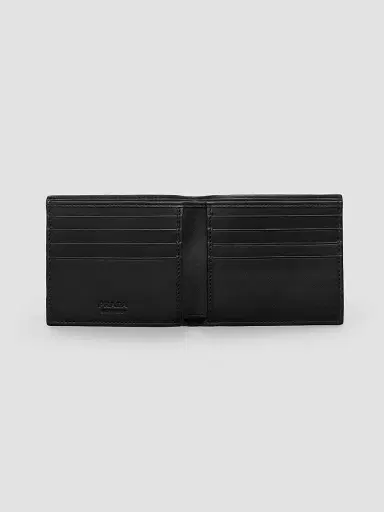 Prada Men's Antiqued Leather Wallet | Thumbnail 2 Prada Men's Antiqued Leather Wallet | Thumbnail 2