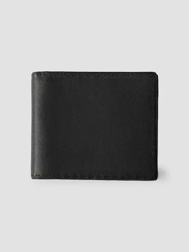 Prada Men's Antiqued Leather Wallet | Thumbnail 3 Prada Men's Antiqued Leather Wallet | Thumbnail 3