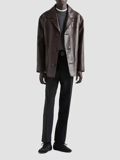 Prada Men's Mohair Wool Pants | Thumbnail 2 Prada Men's Mohair Wool Pants | Thumbnail 2