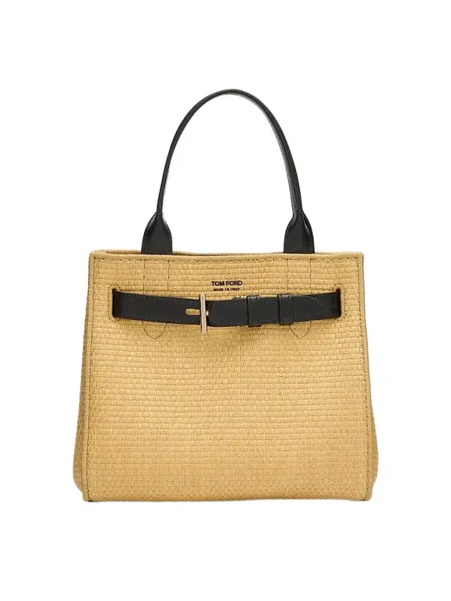 Tom Ford Women's Audrey Small Raffia Tote Bag
