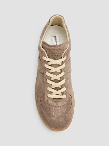 Maison Margiela Women's Replica Suede Low-Top Sneakers | Thumbnail 4