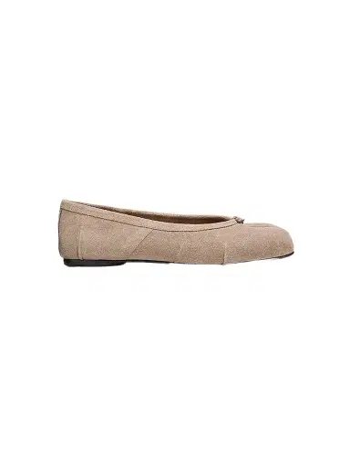 Maison Margiela Women's Tabi Suede Ballet Flats | Thumbnail 1