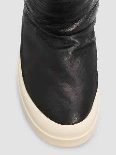 Rick Owens Women's Mega Bumper Lunar Leather Boots | Thumbnail 4 Rick Owens Women's Mega Bumper Lunar Leather Boots | Thumbnail 4