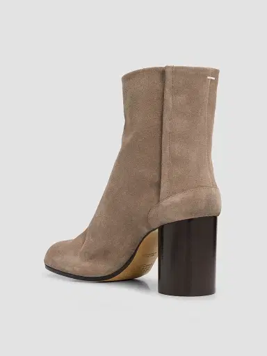 Maison Margiela Women's Tabi 80MM Suede Ankle Boots | Thumbnail 2