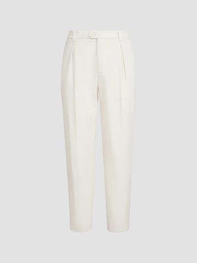 Brunello Cucinelli Men's Garment-Dyed Trousers in American Pima Cotton Comfort Gabardine | Thumbnail 1