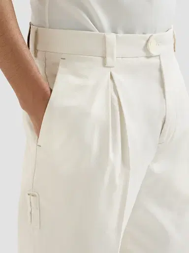 Brunello Cucinelli Men's Garment-Dyed Trousers in American Pima Cotton Comfort Gabardine | Thumbnail 6