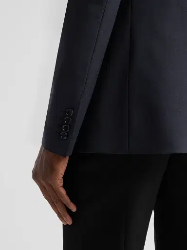 Dolce & Gabbana Men's Stretch-Virgin Wool Double-Breasted Jacket | Thumbnail 8 Dolce & Gabbana Men's Stretch-Virgin Wool Double-Breasted Jacket | Thumbnail 8
