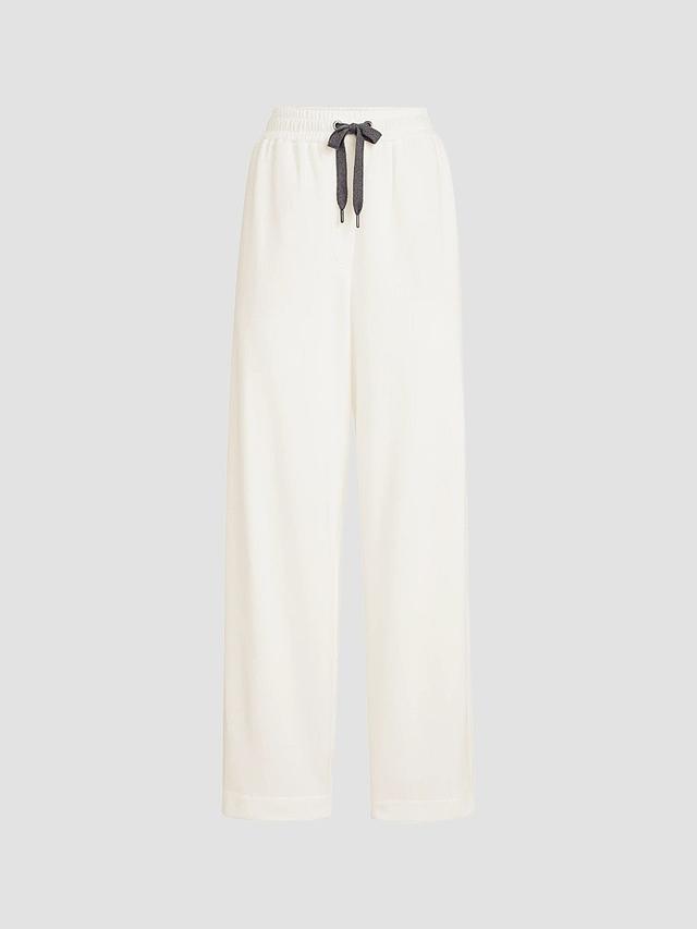 Women's Techno Cotton Piqué Track Trousers
