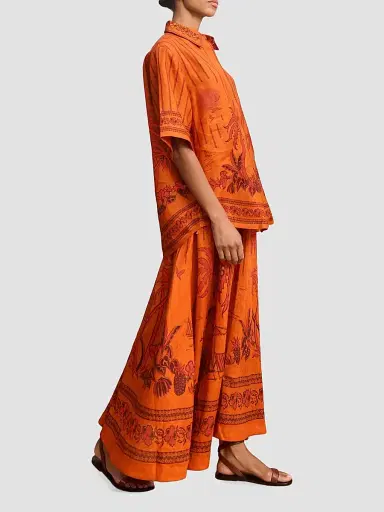 ALÉMAIS Women's Boathouse Maxi Skirt | Thumbnail 4 ALÉMAIS Women's Boathouse Maxi Skirt | Thumbnail 4