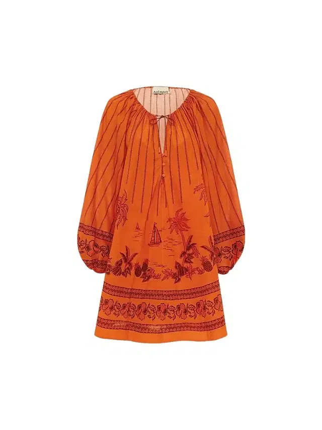 ALÉMAIS Women's Boathouse Cotton Mini Dress