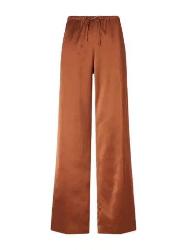 Dries Van Noten Puvis wide-leg satin pants | Thumbnail 1 Dries Van Noten Puvis wide-leg satin pants | Thumbnail 1