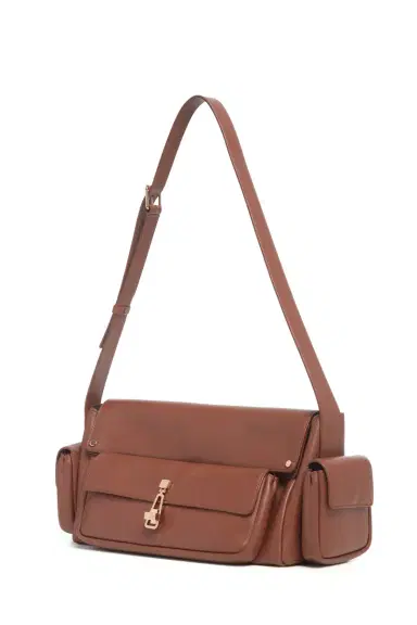 Gabriela Hearst Jebb Bag in Cognac Nappa Leather | Thumbnail 2 Gabriela Hearst Jebb Bag in Cognac Nappa Leather | Thumbnail 2