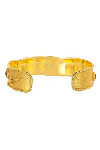 VICTOR VELYAN Brown Zircon Cuff Bracelet | Thumbnail 2