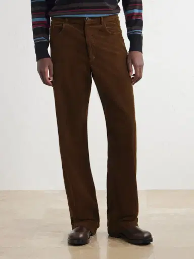 Dries Van Noten Straight-Leg Cotton-Corduroy Trousers | Thumbnail 3 Dries Van Noten Straight-Leg Cotton-Corduroy Trousers | Thumbnail 3