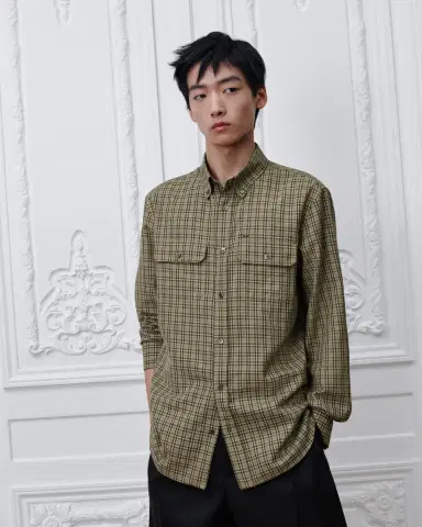 Dior Shirt with Buttoned Collar | Thumbnail 2 Dior Shirt with Buttoned Collar | Thumbnail 2