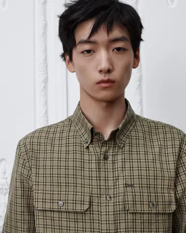 Dior Shirt with Buttoned Collar | Thumbnail 5 Dior Shirt with Buttoned Collar | Thumbnail 5