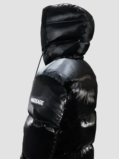 Mackage Men's Kent High-Gloss Hooded Down Jacket | Thumbnail 6 Mackage Men's Kent High-Gloss Hooded Down Jacket | Thumbnail 6