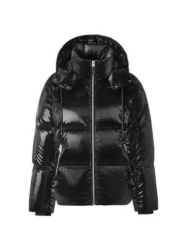 Mackage Men's Kent High-Gloss Hooded Down Jacket | Thumbnail 1 Mackage Men's Kent High-Gloss Hooded Down Jacket | Thumbnail 1