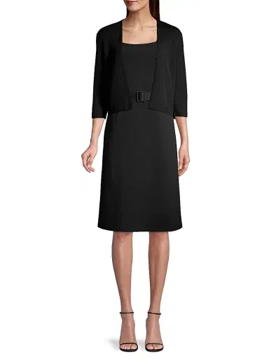 Lafayette 148 New York Women's Open-Front Cropped Cardigan | Thumbnail 2 Lafayette 148 New York Women's Open-Front Cropped Cardigan | Thumbnail 2