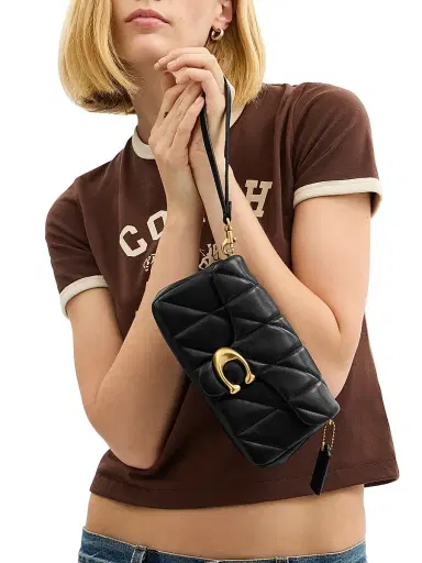 Coach Women's Tabby Quilted Leather Chain Crossbody Bag 19 | Thumbnail 4 Coach Women's Tabby Quilted Leather Chain Crossbody Bag 19 | Thumbnail 4