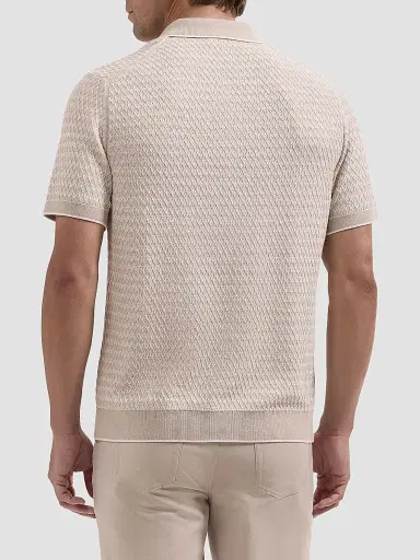 Bugatchi Men's Cotton Knit Polo Sweater | Thumbnail 3