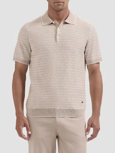 Bugatchi Men's Cotton Knit Polo Sweater | Thumbnail 4