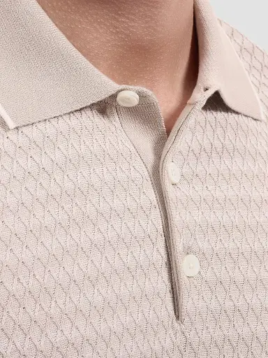 Bugatchi Men's Cotton Knit Polo Sweater | Thumbnail 5