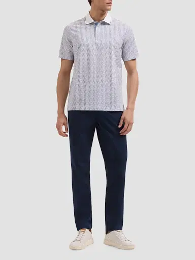 Bugatchi Men's OoohCotton Vidal Polo Shirt | Thumbnail 2 Bugatchi Men's OoohCotton Vidal Polo Shirt | Thumbnail 2