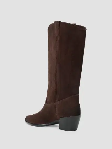 Staud Women's Monty 80MM Suede Boots | Thumbnail 3