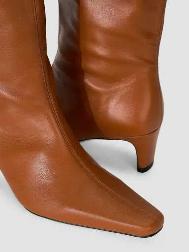 Staud Women's Wally 50MM Leather Knee-High Boots | Thumbnail 4