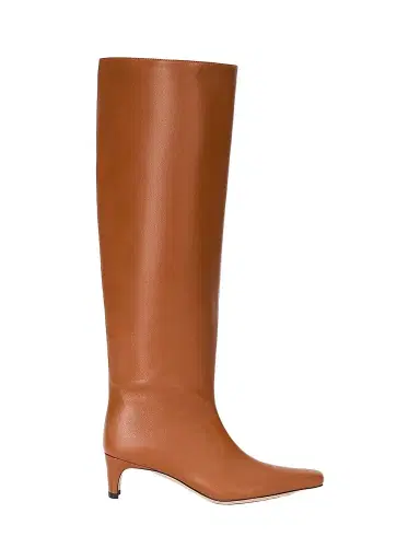 Staud Women's Wally 50MM Leather Knee-High Boots | Thumbnail 1