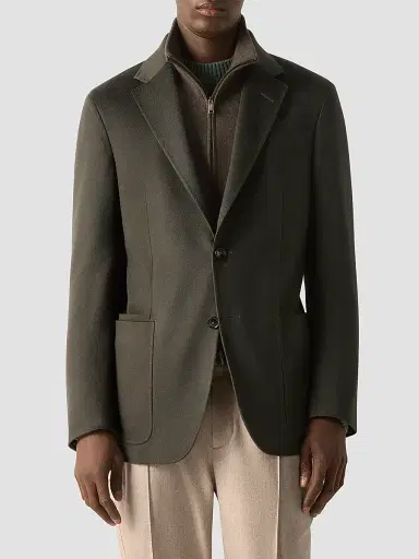 Zegna Men's Oasi Cashmere Jacket | Thumbnail 2 Zegna Men's Oasi Cashmere Jacket | Thumbnail 2