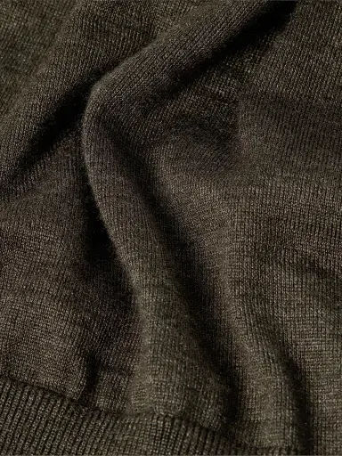 Zegna Men's Cashseta Crewneck Sweater | Thumbnail 5 Zegna Men's Cashseta Crewneck Sweater | Thumbnail 5
