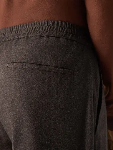 Zegna Men's Wool, Silk and Cashmere Pants | Thumbnail 5 Zegna Men's Wool, Silk and Cashmere Pants | Thumbnail 5
