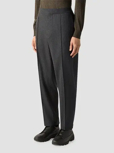 Zegna Men's Wool, Silk and Cashmere Pants | Thumbnail 3 Zegna Men's Wool, Silk and Cashmere Pants | Thumbnail 3