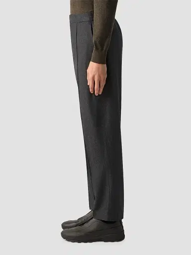 Zegna Men's Wool, Silk and Cashmere Pants | Thumbnail 4 Zegna Men's Wool, Silk and Cashmere Pants | Thumbnail 4