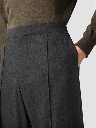 Zegna Men's Wool, Silk and Cashmere Pants | Thumbnail 6 Zegna Men's Wool, Silk and Cashmere Pants | Thumbnail 6