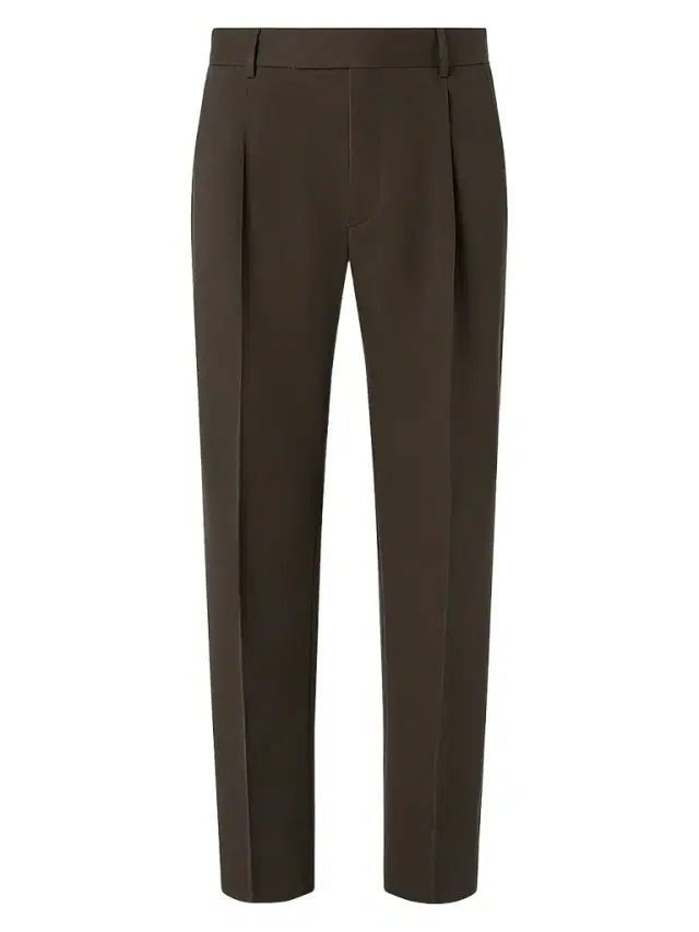 Zegna Men's Cotton and Wool Pants