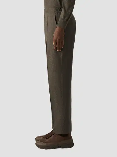 Zegna Men's Wool, Silk and Cashmere Pants | Thumbnail 3 Zegna Men's Wool, Silk and Cashmere Pants | Thumbnail 3