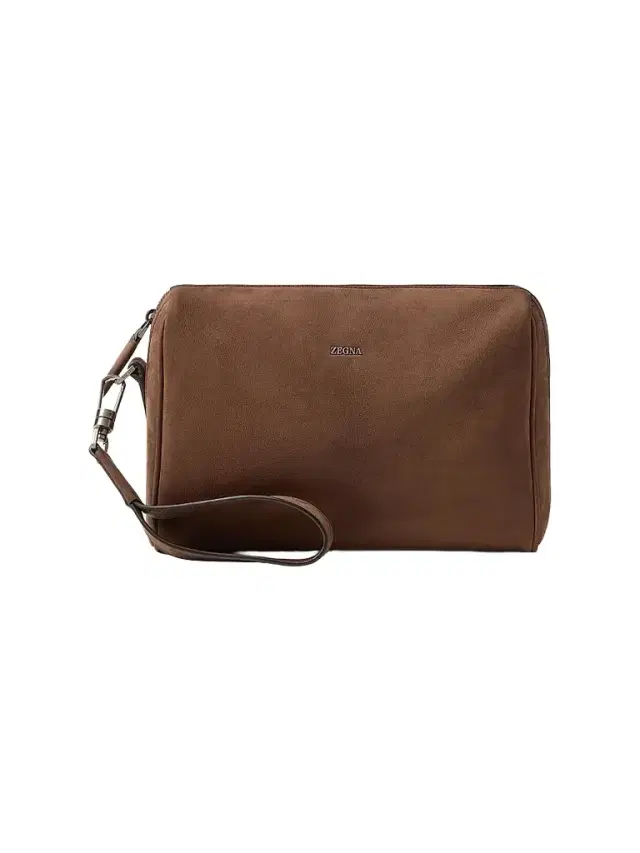 Zegna Men's Secondskin Leather Pouch