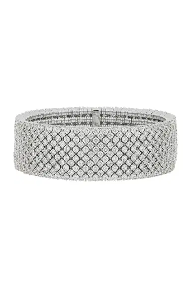 ROBERTO DEMEGLIO Diamond Cashmere Bracelet | Thumbnail 1