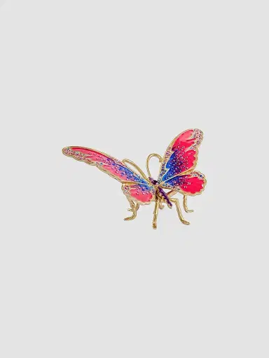 Jay Strongwater Puccini Large Butterfly Figurine | Thumbnail 2